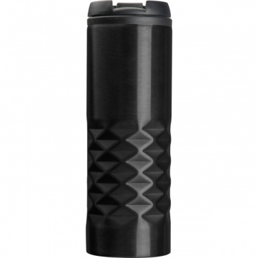 Logo trade promotional merchandise picture of: Thermal stainless steel mug SANTANDER 500 ml