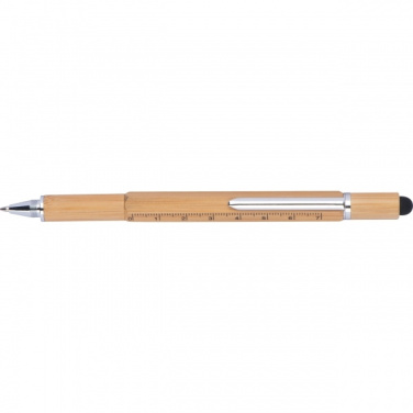 Logo trade promotional items image of: 6in1 multifunctional pen COIMBRA