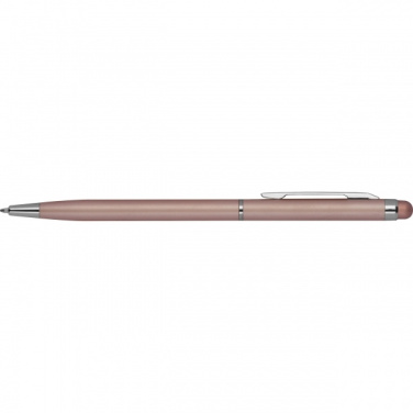 Logotrade promotional merchandise picture of: Ball pen with touch function CATANIA