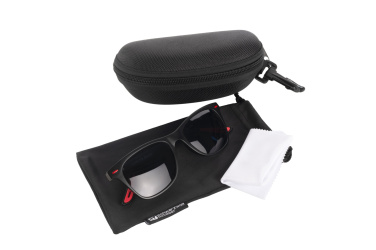 Logo trade advertising product photo of: Sunglasses MAHAVELI Schwarzwolf