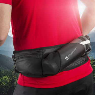 Logo trade promotional item photo of: Sport belt bag MAFADI Schwarzwolf