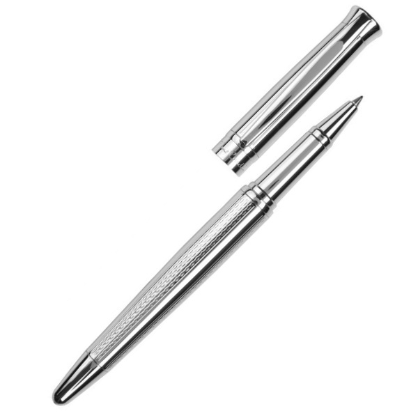 Logotrade promotional giveaway image of: Metal roller pen ROI