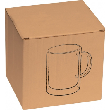 Logo trade promotional products image of: Double-walled cup CARACAS 350 ml