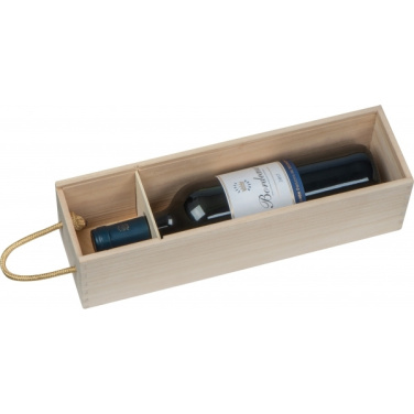 Logo trade promotional products picture of: Wine box DAVENPORT