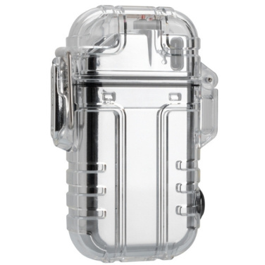 Logo trade corporate gifts image of: Electrical lighter CALBUCO Schwarzwolf