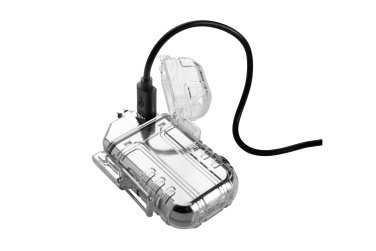 Logo trade corporate gift photo of: Electrical lighter CALBUCO Schwarzwolf