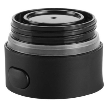 Logo trade corporate gifts image of: Thermo mug ADRASAN 240 ml Schwarzwolf