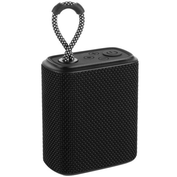 Logotrade promotional items photo of: Waterproof bluetooth speaker HARDEOL Schwarzwolf