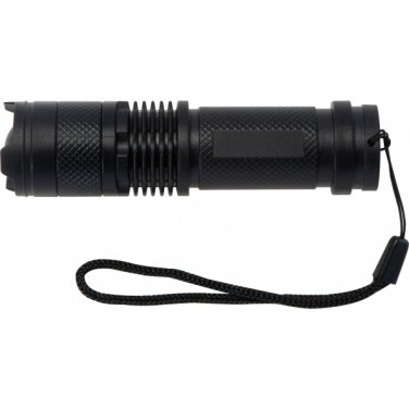 Logo trade promotional giveaways image of: Rechargeable flashlight AARHUS