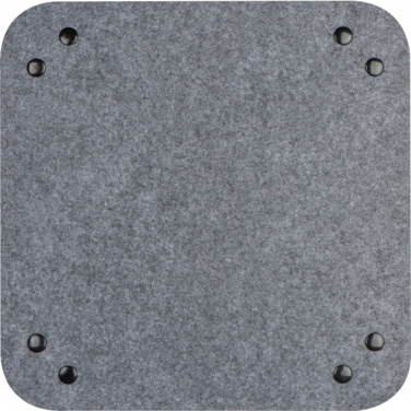 Logo trade corporate gifts image of: Felt key trey EDMONTON