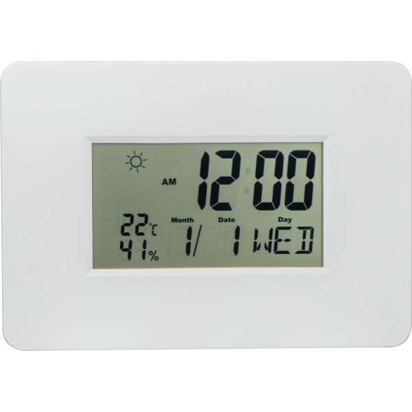 Logo trade promotional gifts image of: Wall clock BELGRADE