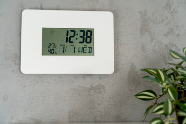 Logo trade promotional giveaways picture of: Wall clock BELGRADE