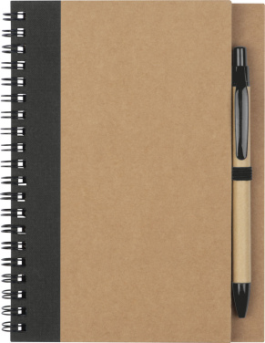 Logo trade promotional items picture of: Spiral notebook Ravenna