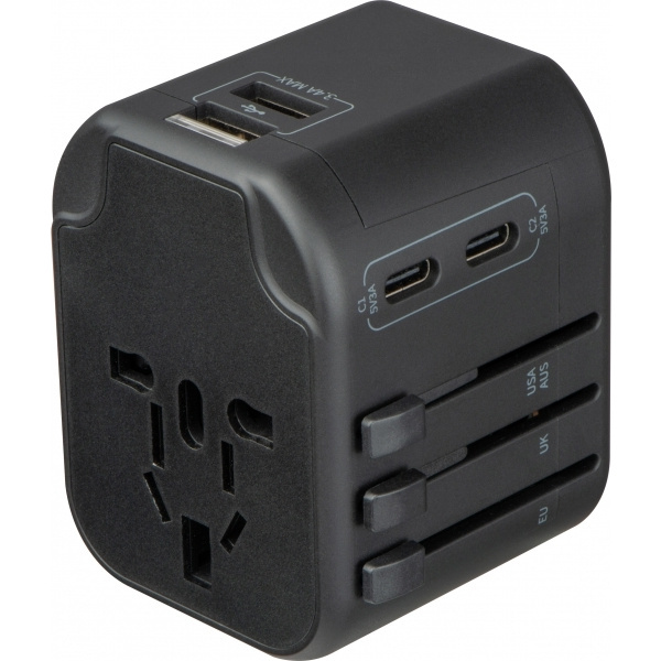 Logotrade corporate gift image of: Travel Adapter Maracena