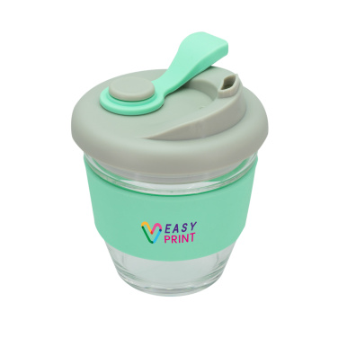 Logo trade promotional item photo of: Glass coffee cup 227 ml