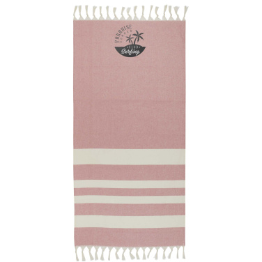 Logo trade promotional giveaway photo of: Anders hammam towel 147 x 75.5 cm