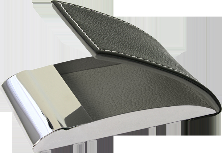 Logo trade promotional merchandise picture of: Business card holder 52904400