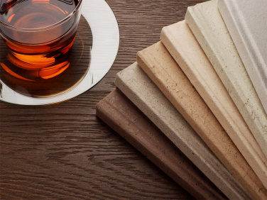 Logotrade promotional products photo of: Recycled Tea Notebook 209734000