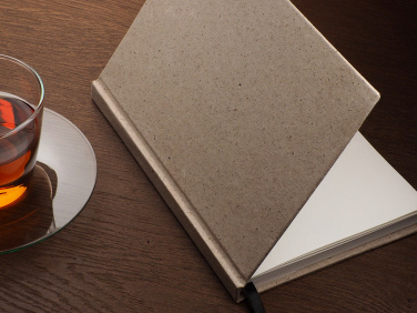 Logotrade advertising product image of: Recycled Tea Notebook 209734000