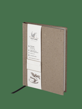 Logo trade promotional items image of: Recycled Tea Notebook 209734000