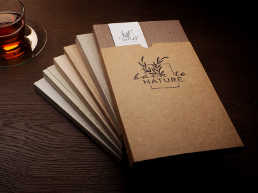 Logotrade promotional item picture of: Recycled Coffee Notebook 209733900