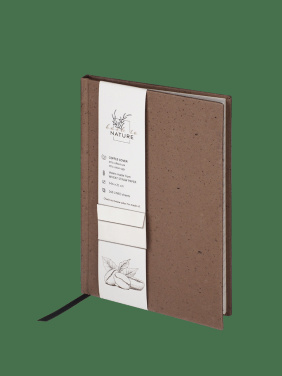 Logotrade promotional gift picture of: Recycled Coffee Notebook 209733900