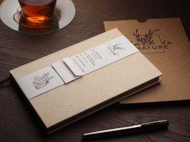 Logotrade advertising product picture of: Recycled Banana Notebook 209734200