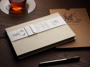 Logotrade promotional giveaway picture of: Recycled Elephant Poo Notebook 209734400