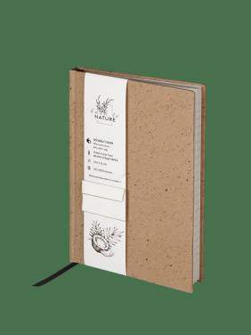 Logotrade corporate gift image of: Recycled Coconut Notebook 209734100