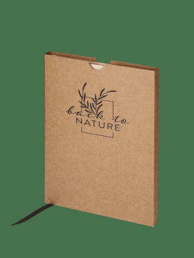 Logo trade promotional product photo of: Recycled Hemp Notebook 209734300