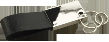 Logo trade advertising products image of: Keyring 90909500