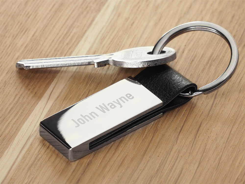 Logo trade promotional product photo of: Keyring 91409500