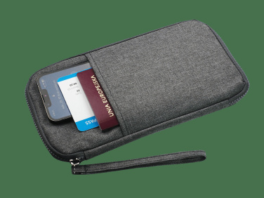 Logo trade promotional items image of: Travel wallet 94608700