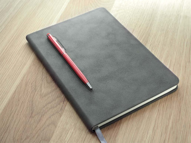 Logo trade promotional giveaways picture of: Magnetic notebook with a pen 124715100