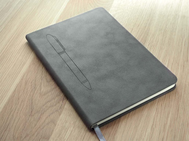 Logo trade business gift photo of: Magnetic notebook with a pen 124715100