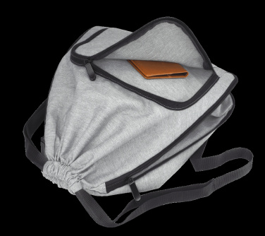 Logo trade promotional giveaways picture of: Drawstring backpack 123210500