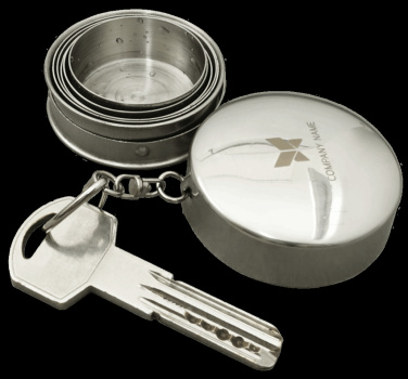 Logo trade promotional items image of: Keyring 94103600