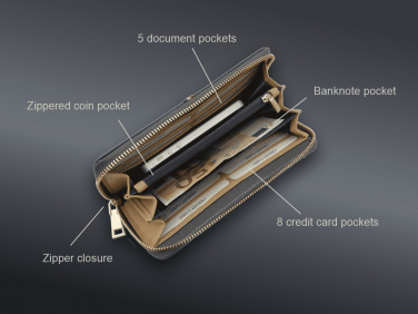 Logo trade advertising product photo of: Wallet 36308300