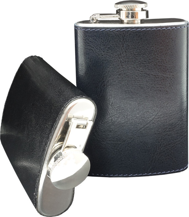 Logo trade corporate gifts image of: Hip flask 426019