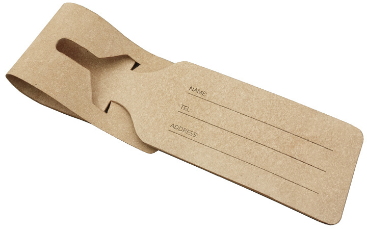 Logo trade corporate gifts image of: Luggage tag 969107