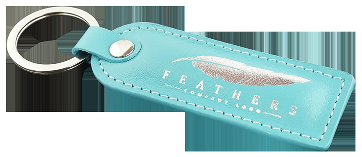 Logotrade corporate gift image of: Keyring 568131