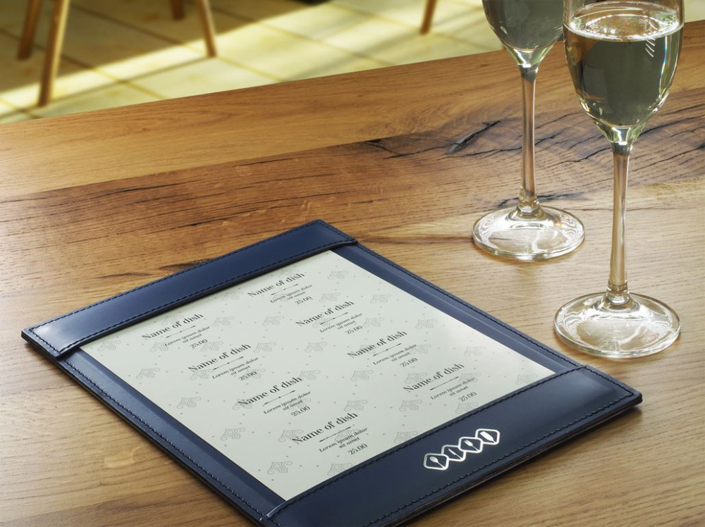 Logo trade promotional items image of: Menu pad 1024094