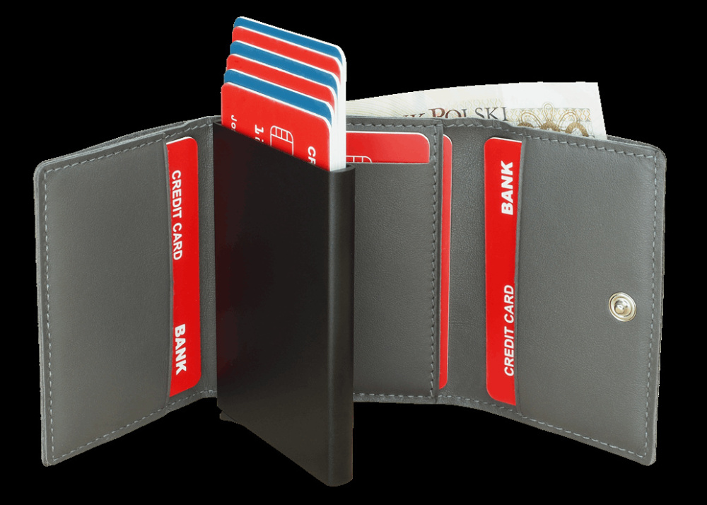 Logo trade advertising products image of: RFID wallet 541131