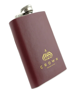 Logo trade business gift photo of: Hip flask 426119