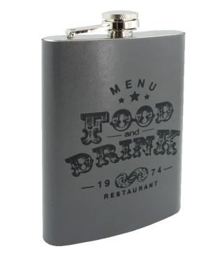Logo trade promotional products image of: Hip flask 425119