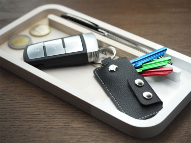 Logo trade promotional merchandise photo of: Keyring 1276157