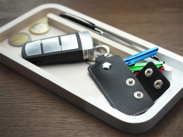 Logo trade promotional gifts image of: Keyring 1276157