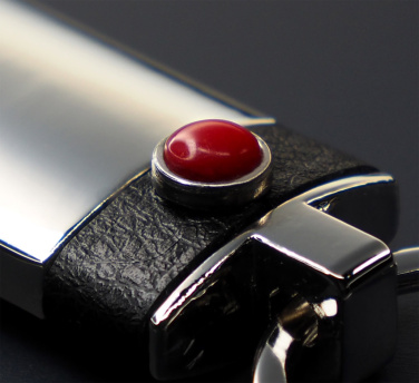 Logo trade corporate gifts picture of: Coral stone Keyring 1293095