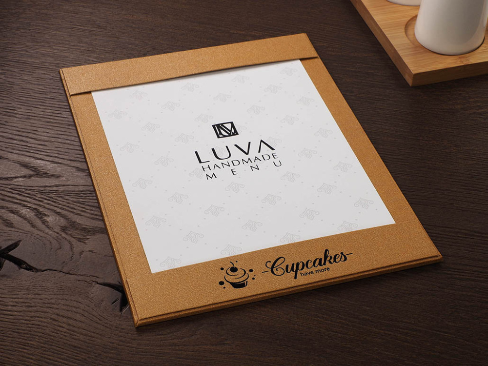 Logo trade promotional giveaways picture of: Menu pad 1024280