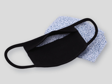 Logotrade promotional product image of: MARS PRO cotton mask (size M) with pocket and HEPA filter 1380165